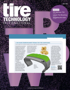 Nemus Featured in Tire Technology International